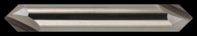 Cleveland C61231 - 2-Flute Double End Chamfer Tool