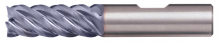 Cleveland C80453 - 5-Flute High-Performance End Mill for Steel