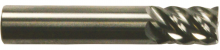 Cleveland C60453 - 5-Flute High-Performance End Mill for Steel