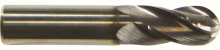 Cleveland C83579 - 4-Flute Ball Nose Single End General Purpose End Mill