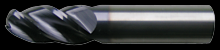 Cleveland C80118 - 4-Flute Ball Nose End Mill