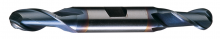 Cleveland C75125 - HSS Double End 2 Flute Center Cutting Ball Nose