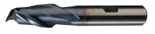 Cleveland C38981 - HSS Single End 2-Flute Center Cutting Keyway Tolerance Finisher