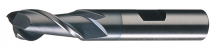 Cleveland C33543 - HSS Single End 2-Flute Center Cutting High Helix Finisher