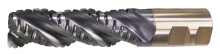 Cleveland C43255 - Powder Metal Special Profile Roughing End Mill - 3F SE CC