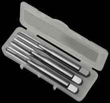 Greenfield 341938 - Straight Flute 3-Piece LH Hand Tap Set