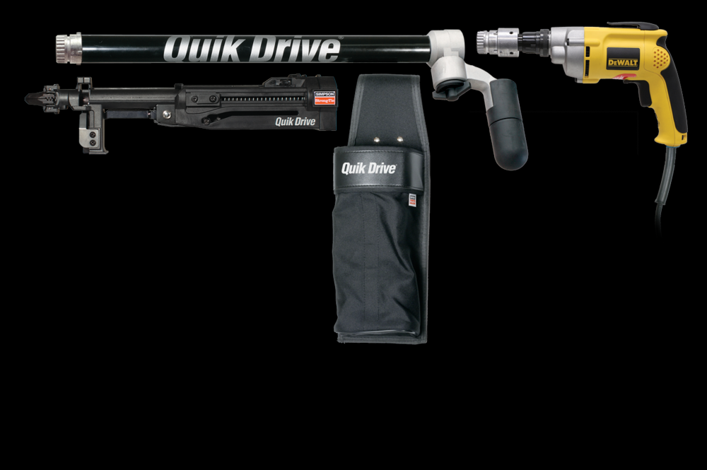 Quik Drive® PROSDX150G2 Steel-Decking System w/ DeWalt® 2000 RPM Adjustable Torque Motor