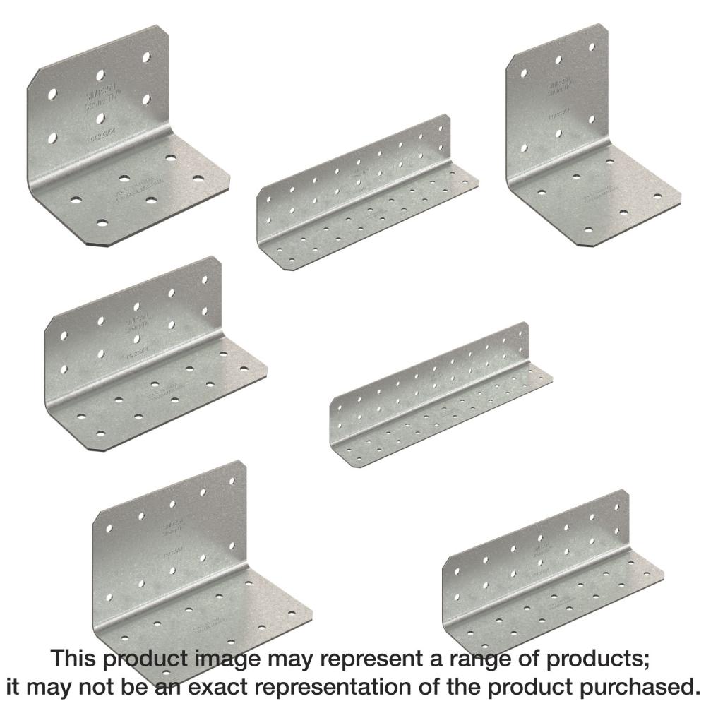 RCA 2 in. x 2 in. x 3 in. 16-Gauge Galvanized Rigid Connector Angle (150-Qty)