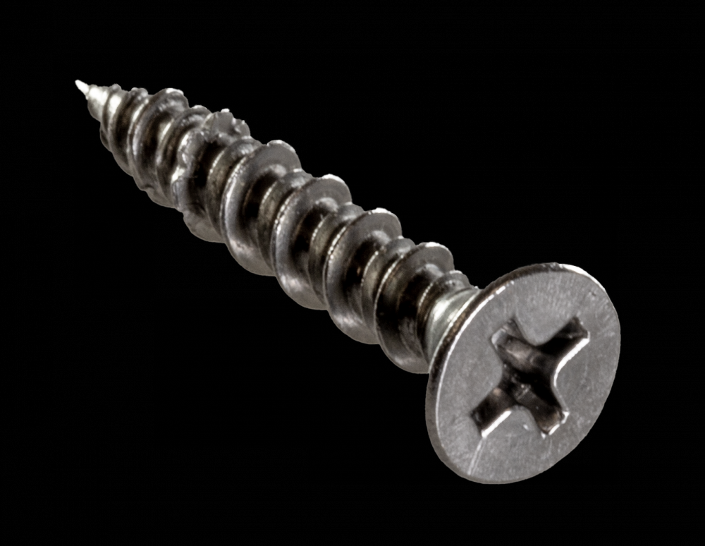 Marine Screw, Flat Head - #8 x 1 in. #2 Phillips Drive, Type 316 (20-Qty)