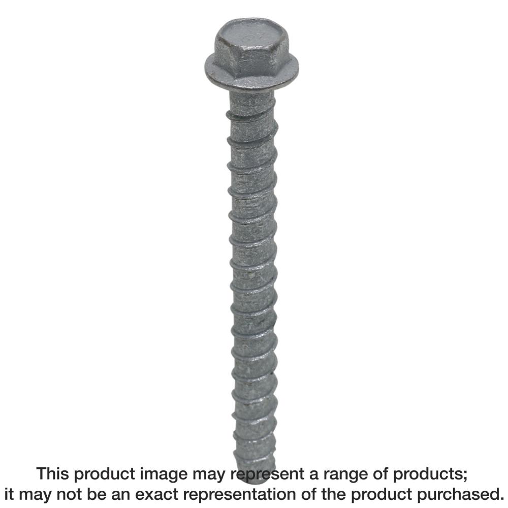 Titen HD® 1/2 in. x 6 in. Mechanically Galvanized Heavy-Duty Screw Anchor (20-Qty)