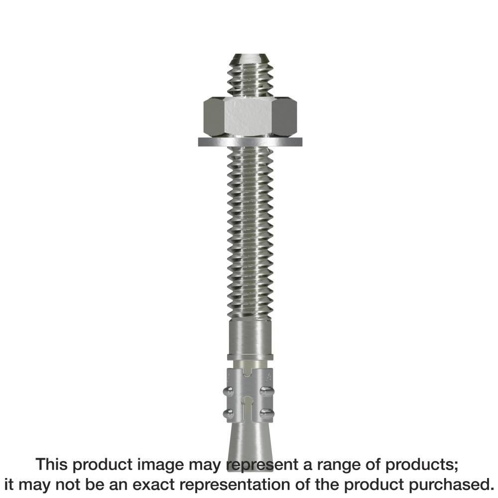 Strong-Bolt® 2 - 1/4 in. x 2-1/4 in. Type 316 Stainless-Steel Wedge Anchor (20-Qty)