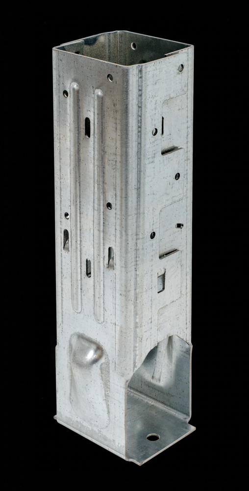 MPBZ™ ZMAX® Galvanized Moment Post Base for 4x4 w/ SDS Screws