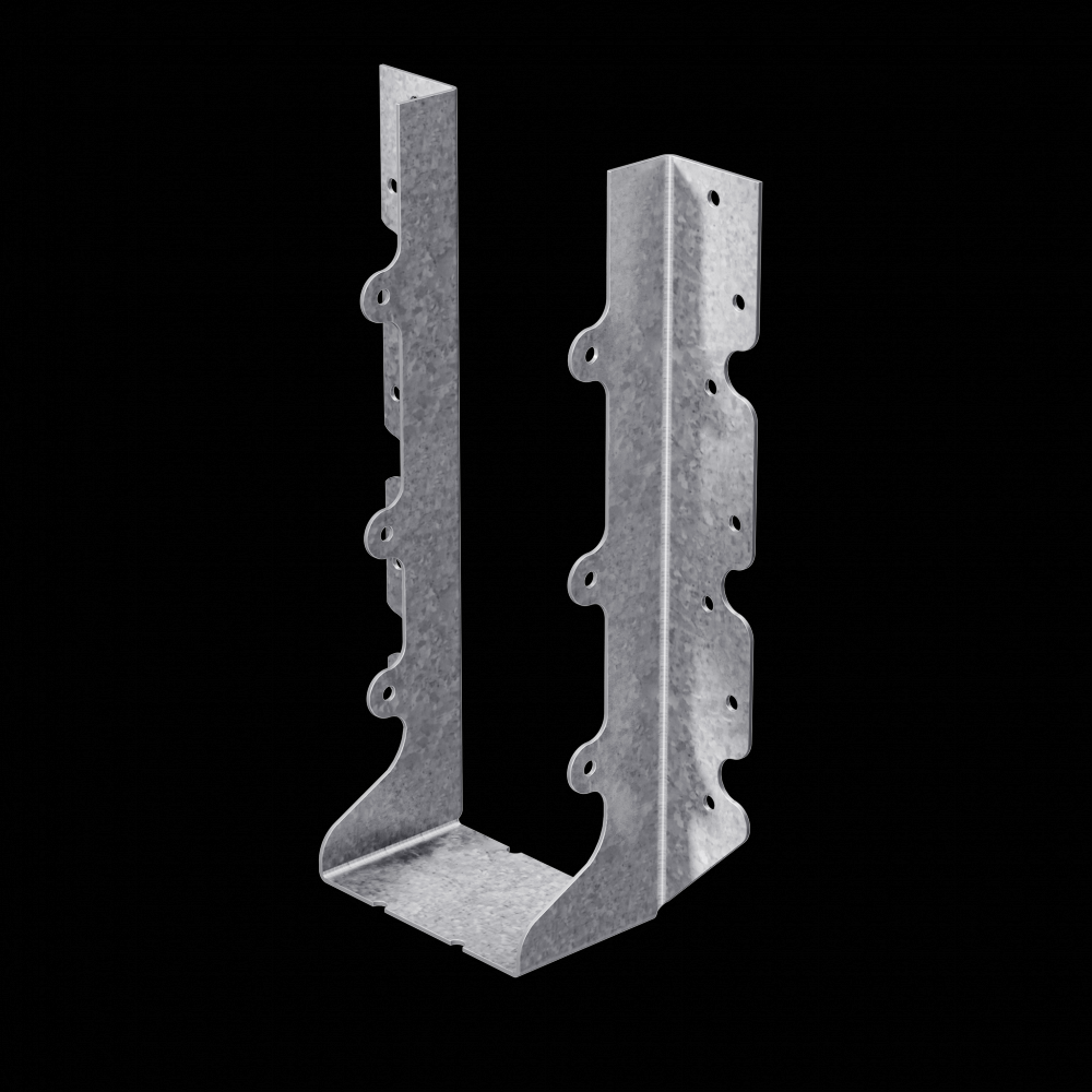 U Galvanized Face-Mount Joist Hanger for Double 2x10