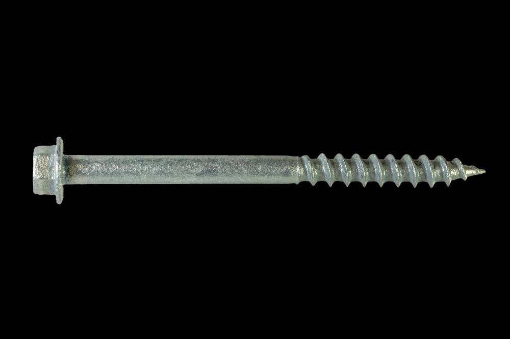 Strong-Drive® SD CONNECTOR Screw - #10 x 2-1/2 in. 1/4-Hex Drive, Mech. Galv. (500-Qty)