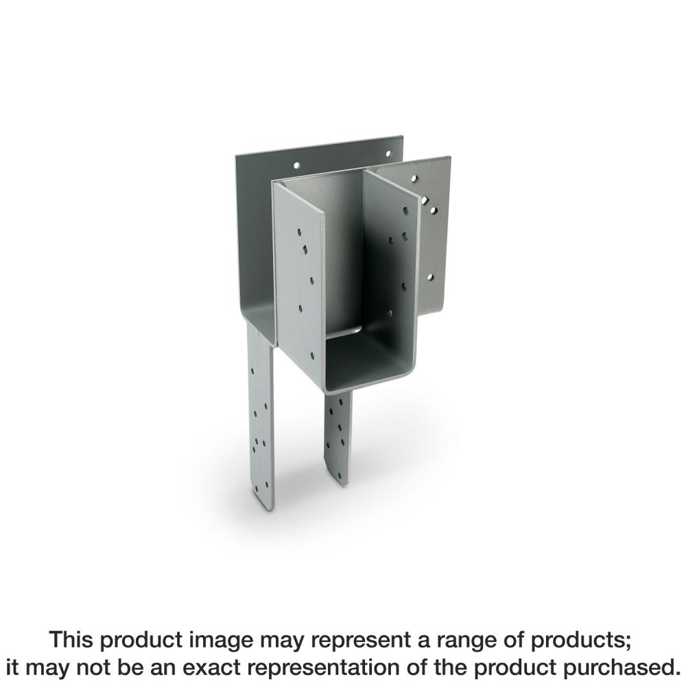 ECCLQM™ 3-5/8 in. L-Shape End Column Cap for Masonry w/ SDS Screws