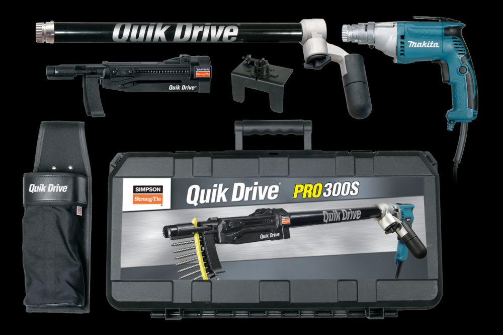 Quik Drive® PRO300S Decking System w/ Makita® 3500 RPM Screwdriver Motor