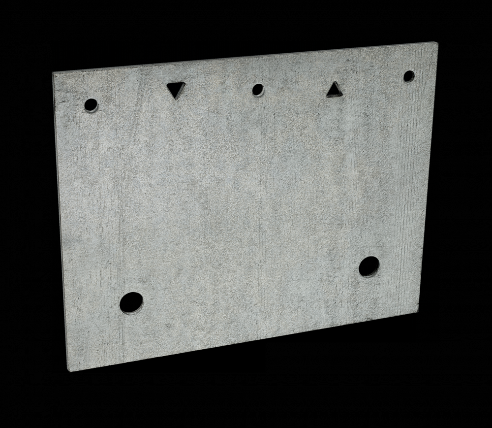 FRFP™ 7 in. x 9 in. Retrofit Foundation Plate
