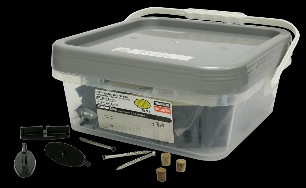 EB-TY® TPO15 Hidden Deck Fastener™ for Composite Decking (175-Qty)