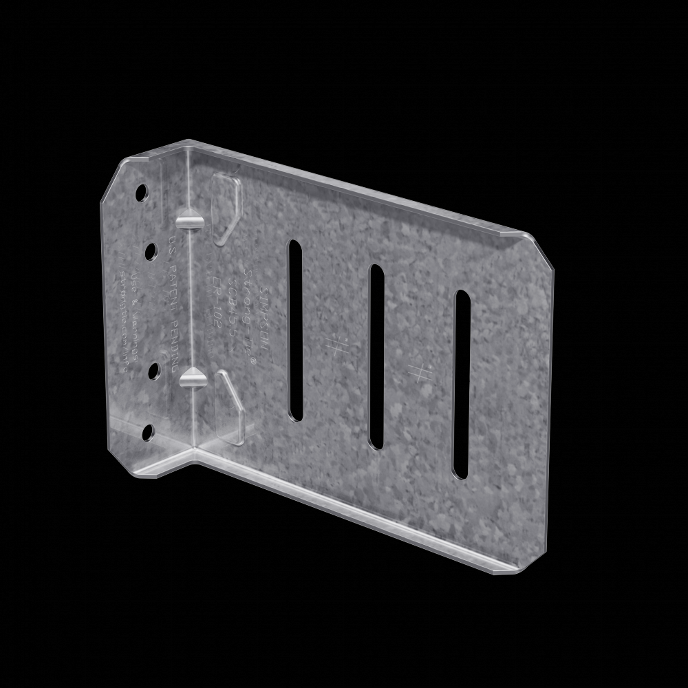 SCB™ 5-1/2 in. 16-Gauge Slide-Clip Connector w/ Screws (25-Qty)