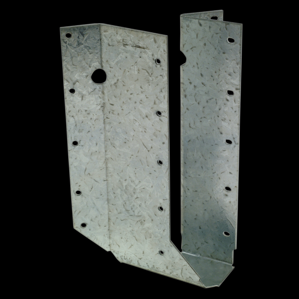 SUR ZMAX® Galvanized Joist Hanger for 2x10, Skewed Right