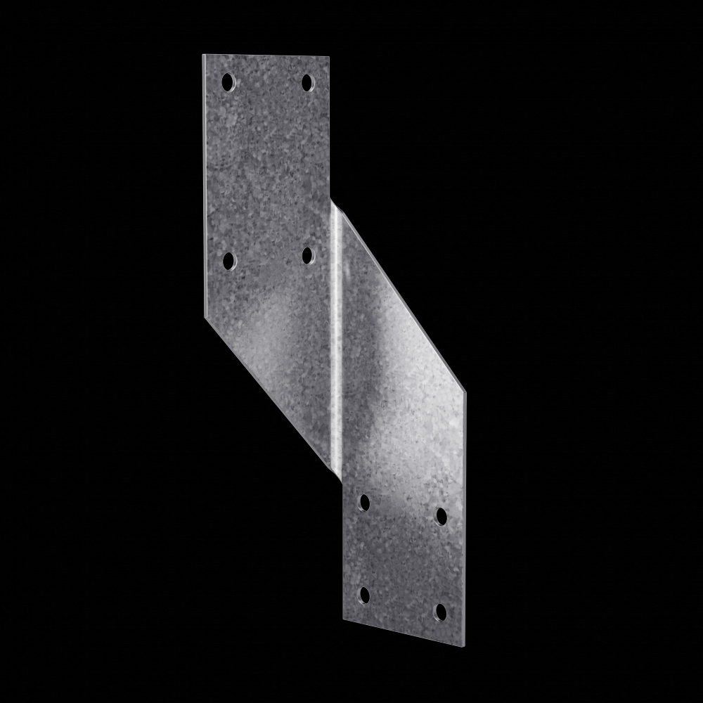 S/H2.5 43-mil Steel Hurricane Tie