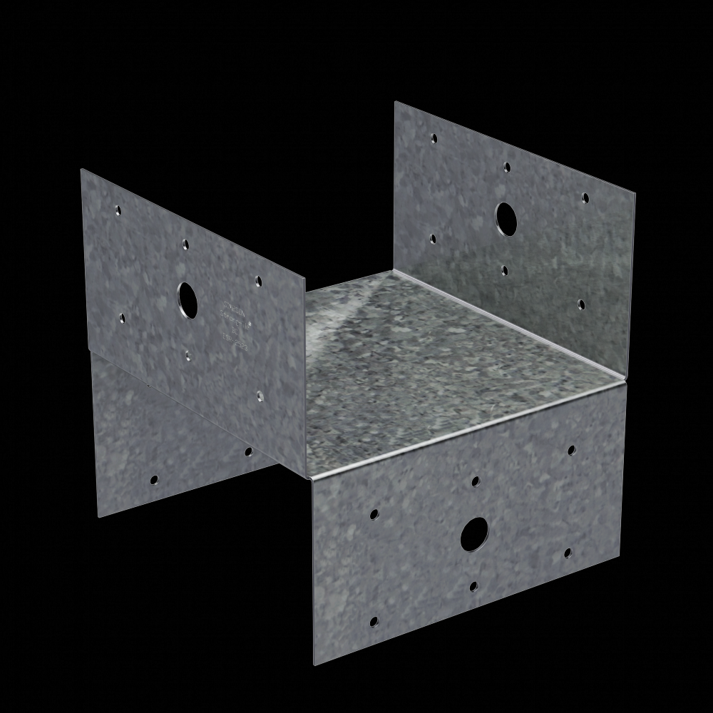 BC Galvanized Post Cap for 6x Rough