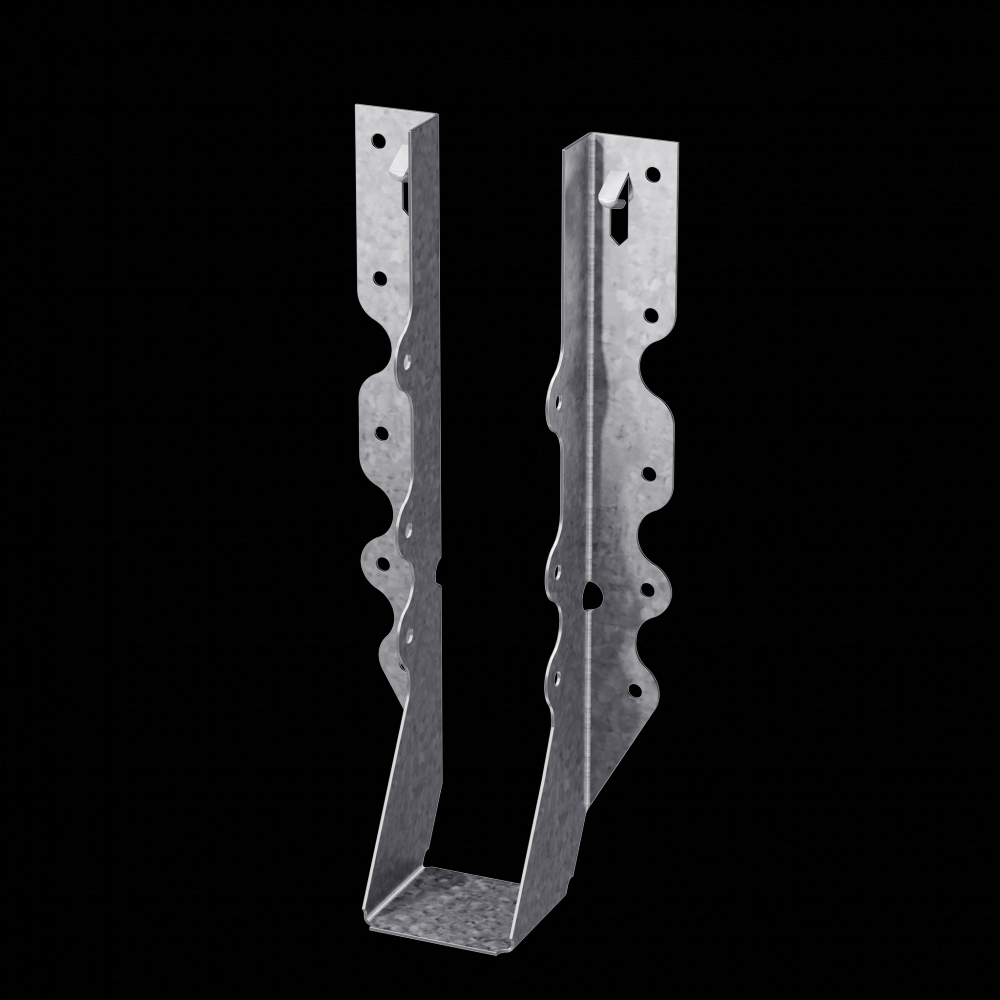 LU Galvanized Face-Mount Joist Hanger for 2x10