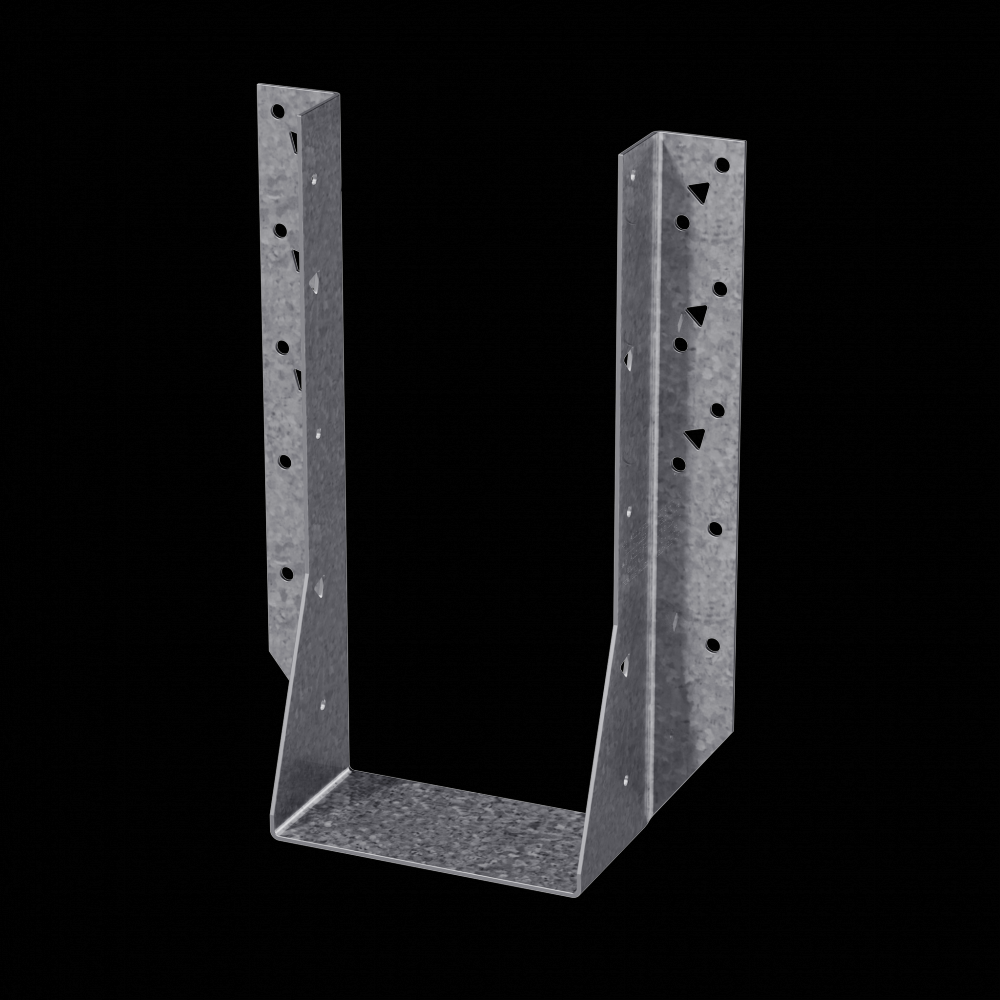 HU Galvanized Face-Mount Joist Hanger for Triple 2x12