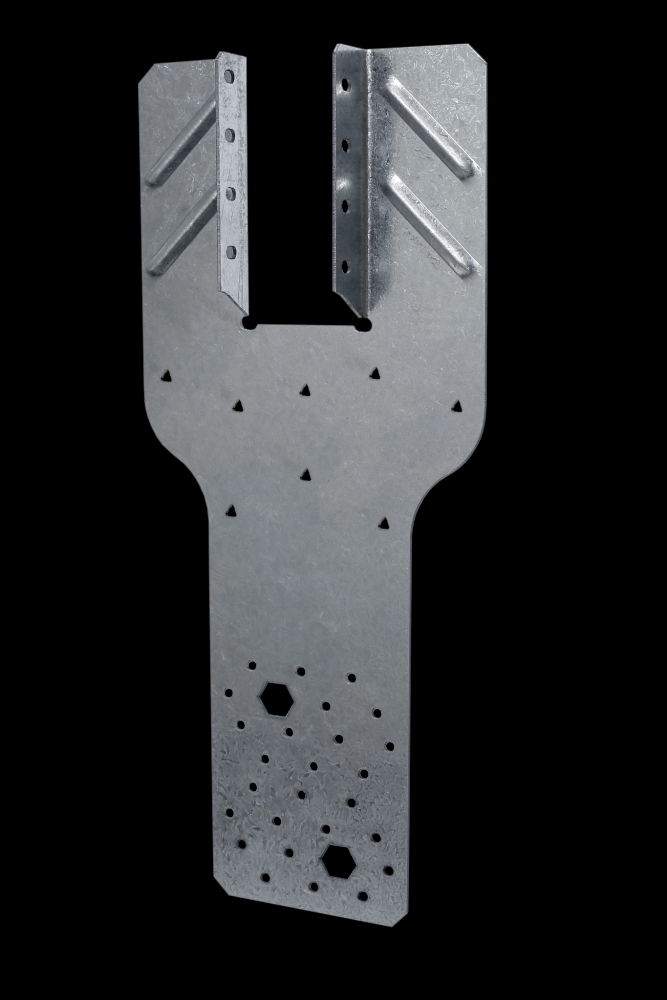 H10S 18-Gauge Galvanized Hurricane Tie