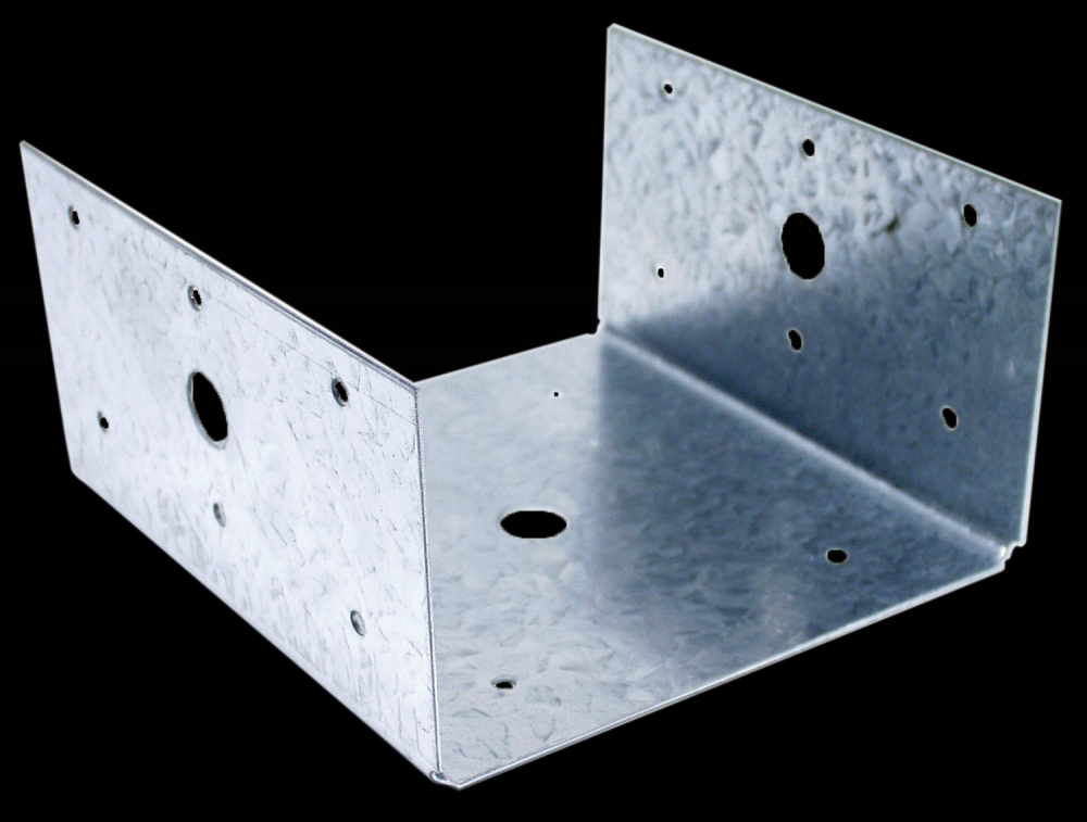 BC Galvanized Post Base for 6x