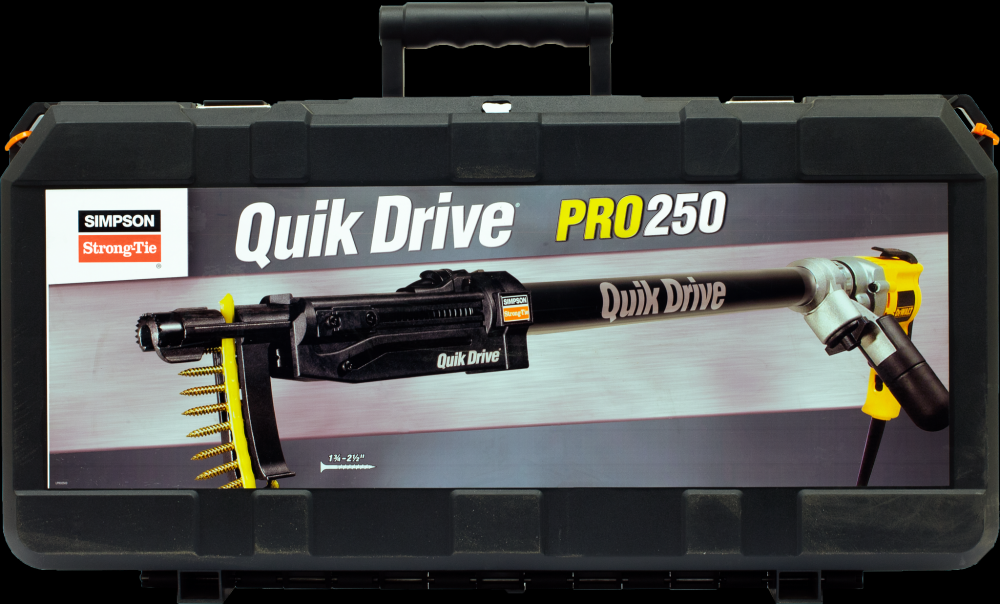 Quik Drive® PRO250G2 Subfloor System w/ DeWalt® 2500 RPM Screwdriver Motor