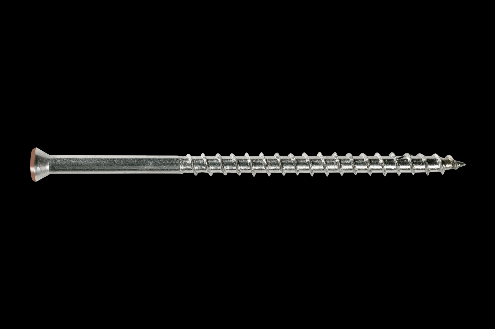 Trim-Head Screw, 6-Lobe Drive - #7 x 2-1/4 in. T-15 Type 316, Tan 03 (70-Qty)