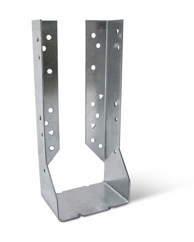HUC ZMAX® Galvanized Face-Mount Concealed-Flange Joist Hanger for 4x10