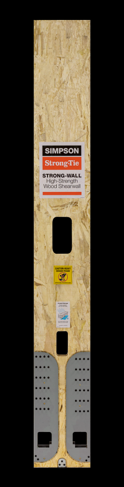 Nominal 12-in. x 96-in. Strong-Wall® High-Strength Wood Shearwall