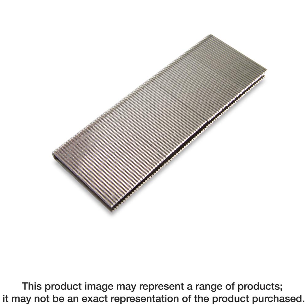 1/4-in. Crown, 18-Gauge Staples - 1-1/2 in. Type 316 Stainless Steel, (Qty-5000)