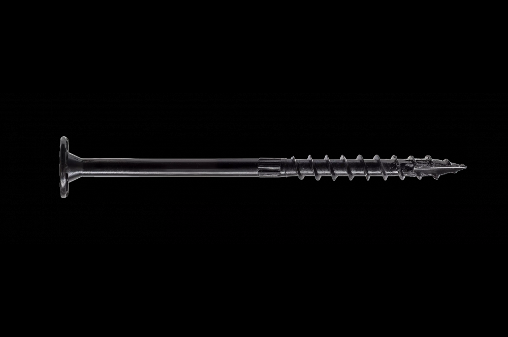 Strong-Drive® SDWS™ TIMBER Screw (Interior) - 0.220 in. x 6 in. E-coat® (50-Qty)