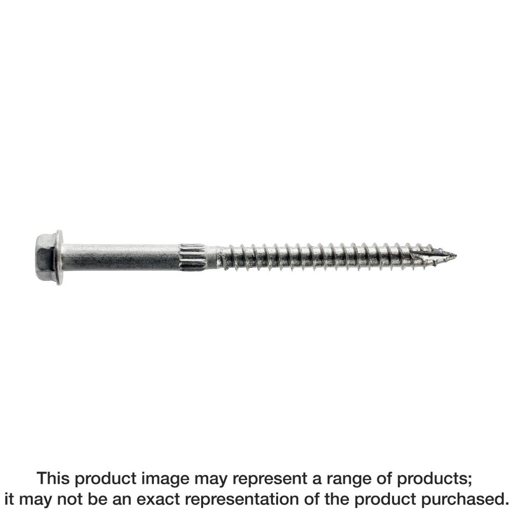 Strong-Drive® SDS HEAVY-DUTY CONNECTOR Screw - 1/4 in. x 2-1/2 in. Type 316 (1100-Qty)