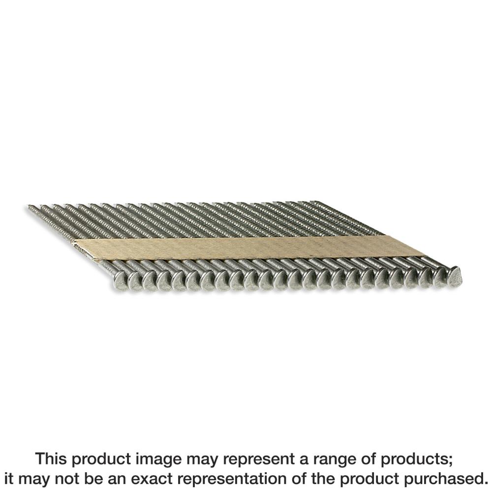 31°–34° Paper Tape, Clipped Head, Ring-Shank Nail - 2-3/8 in. Type 316 (1000-Qty)
