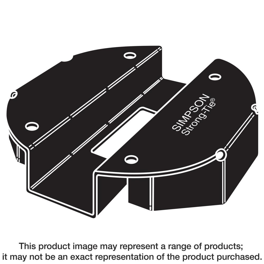 PCZ™ ZMAX® Galvanized Post Cap for 8x