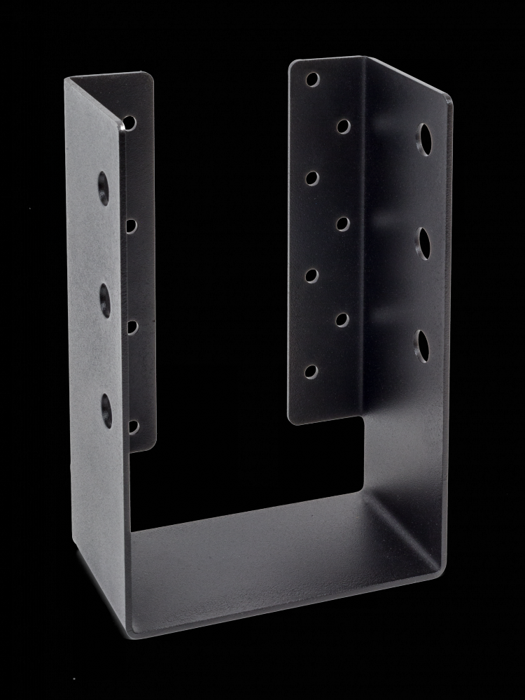 Outdoor Accents® ZMAX®, Black Heavy Joist Hanger for 6x10 Rough