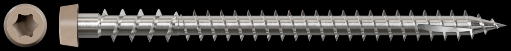 Deck-Drive™ DCU COMPOSITE Screw (Collated) - #10 x 2-3/4 in. Type 316, Gray 01 (1000-Qty)