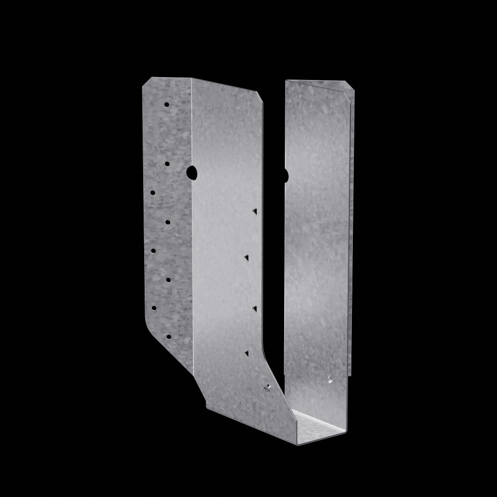 SUR Galvanized Joist Hanger for 2 in. x 11-7/8 in. Engineered Wood, Skewed Right