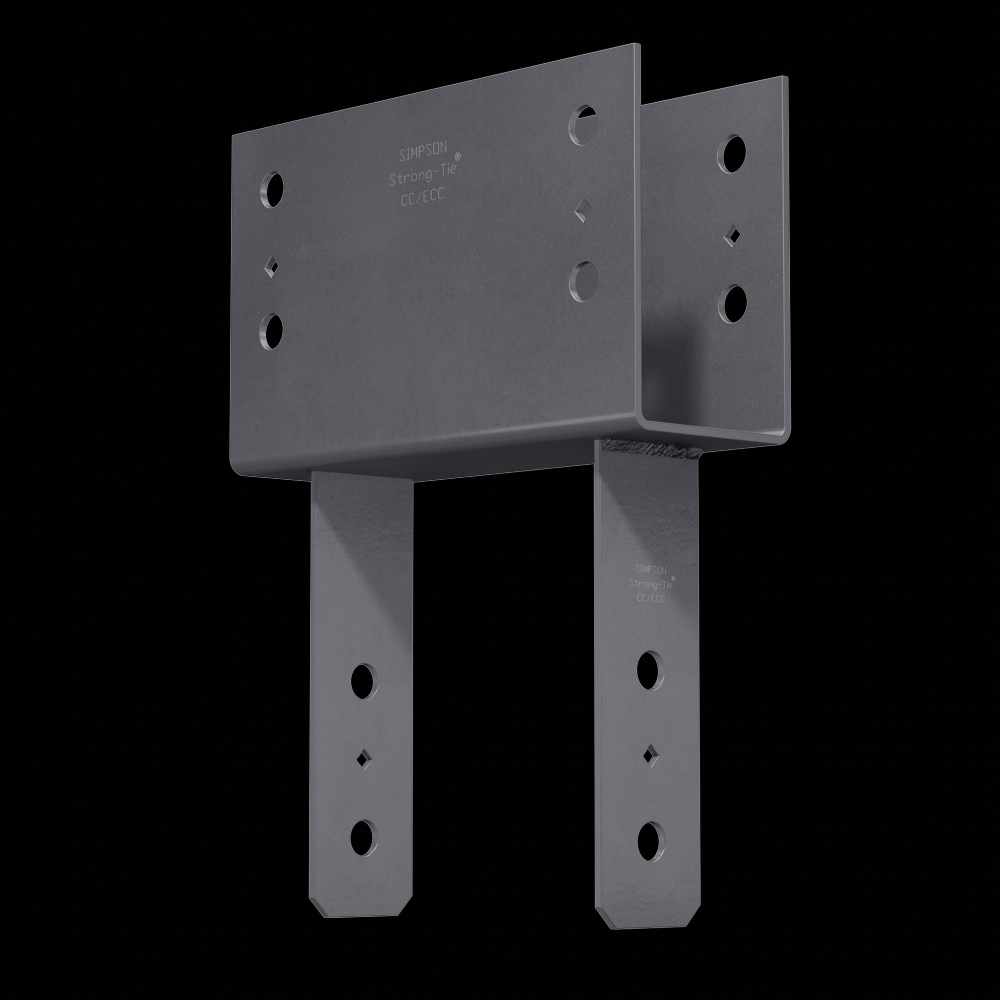 CC Column Cap for 4x Beam, 8x Post