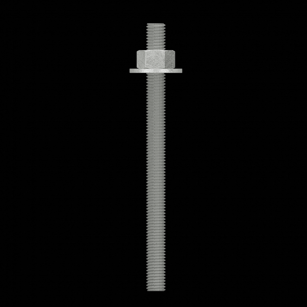 RFB 1/2 in. x 7 in. Hot-Dip Galvanized Retrofit Bolt