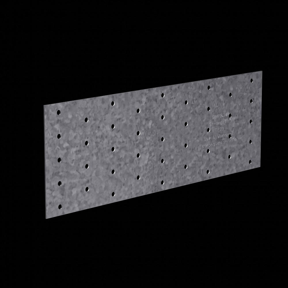 TP 3-1/2 in. x 9 in. 20-Gauge Galvanized Tie Plate