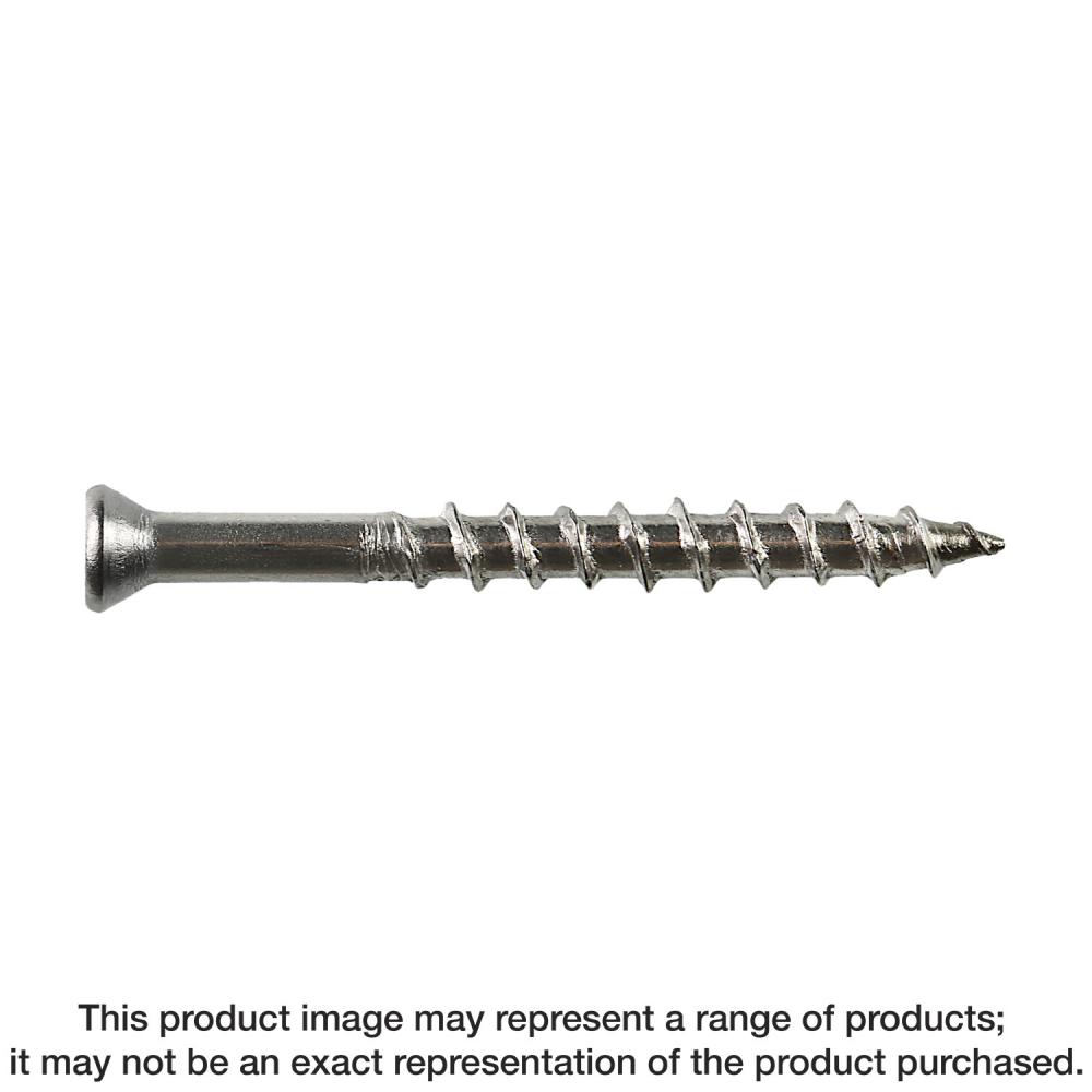 Deck-Drive™ DWP WOOD SS Screw - #10 x 3 in. T-25, Flat Head, Type 305, Brown 05 (1750-Qty)