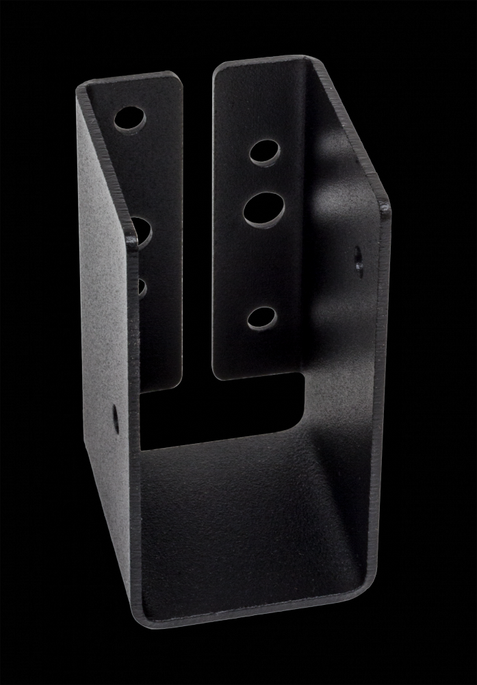 Outdoor Accents® ZMAX®, Black Light Joist Hanger for 2x4 Rough