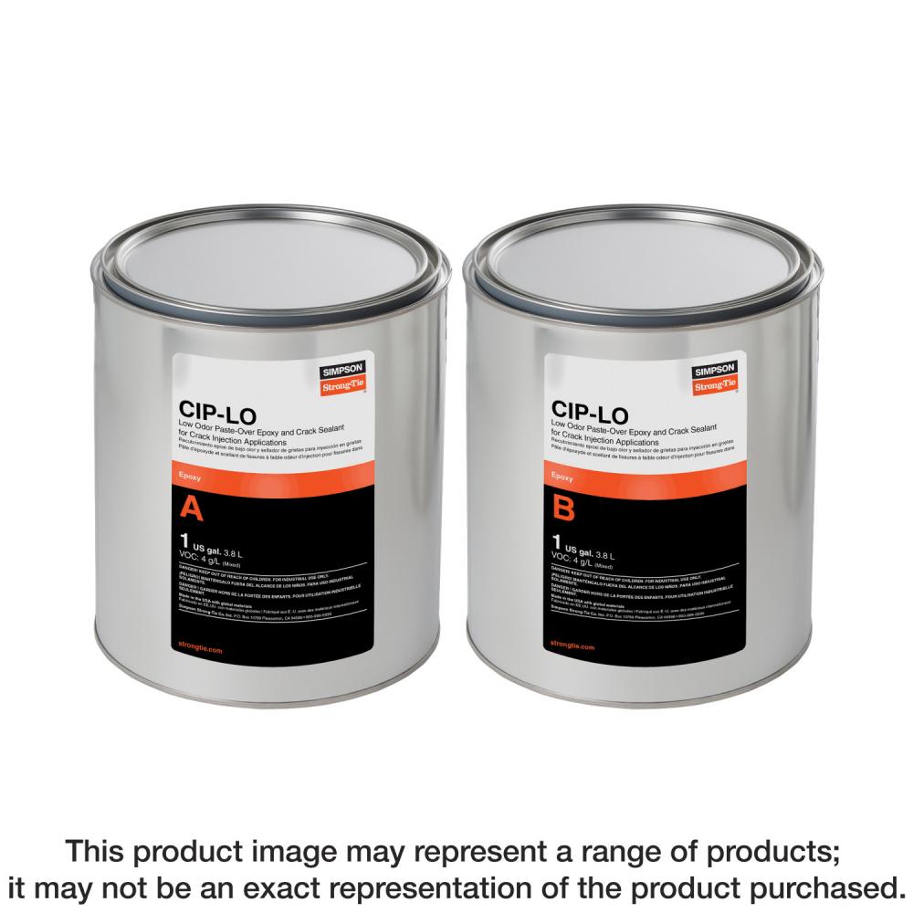 CIP-LO Low-Odor Paste-Over Epoxy and Crack Sealant (2-gal. Kit)