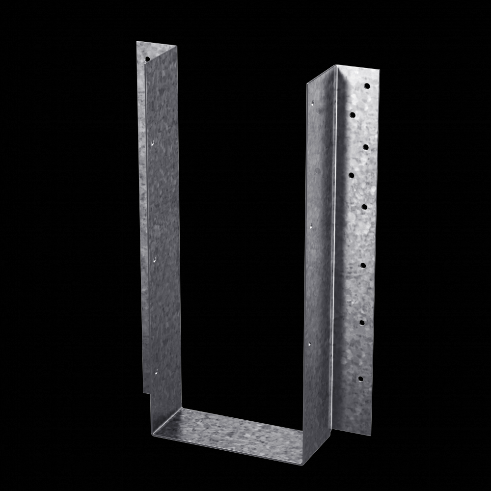 U Galvanized Face-Mount Joist Hanger for Double 2-5/16 in. x 11-7/8 in. Engineered Wood