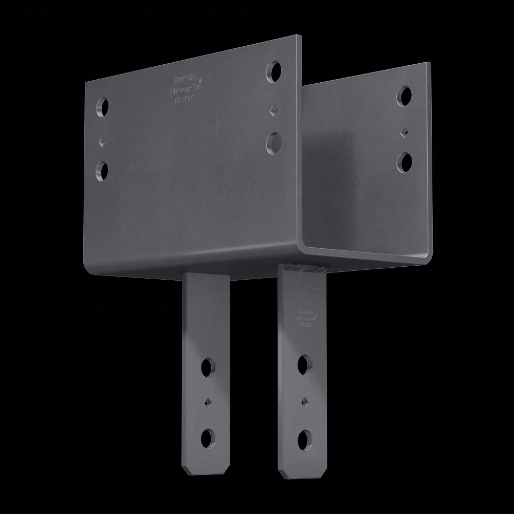 CC Column Cap for 7 in. Beam, 6x Post